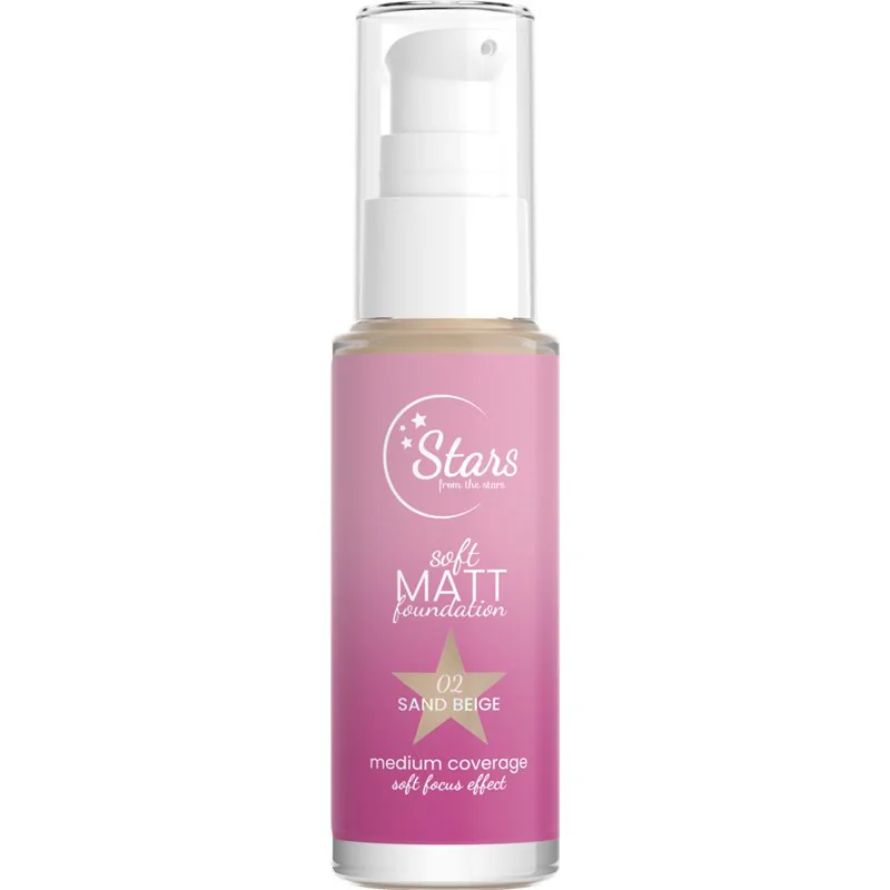 Stars from the Stars Podkład matujący Soft Matt Foundation nr 04 Tan, 30 ml