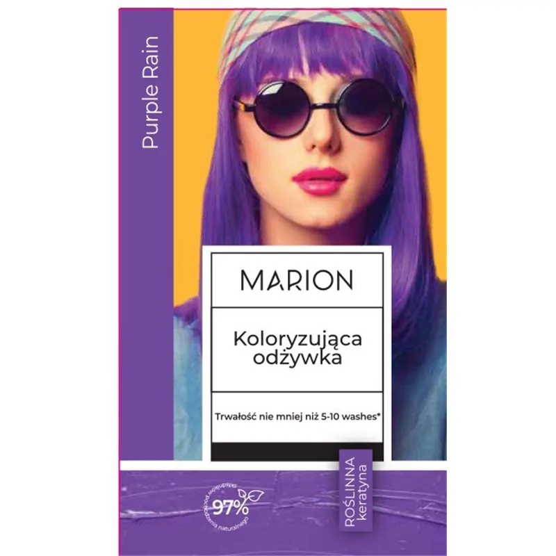 Marion odżywka koloryzująca Purple Rain 5-10 myć szaszetka 35ml