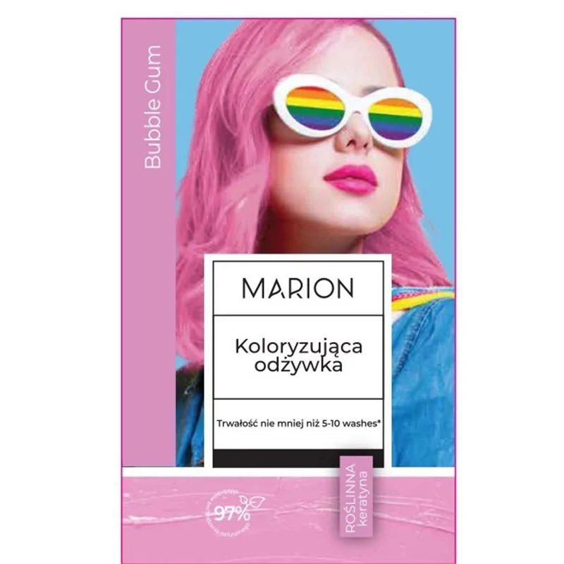 Marion odżywka koloryzująca Bubble Gum 5-10 myć szaszetka 35ml