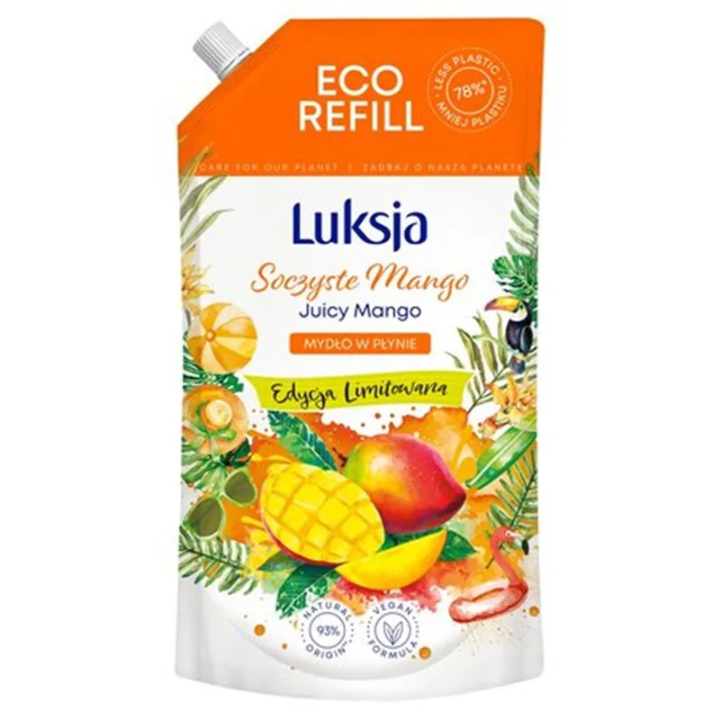 Luksja mydło w płynie Mango zapasa 900ml 