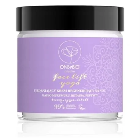 Only Bio Ritualia Face Lift Yoga ujędrniający krem regenerujący na noc 50ml