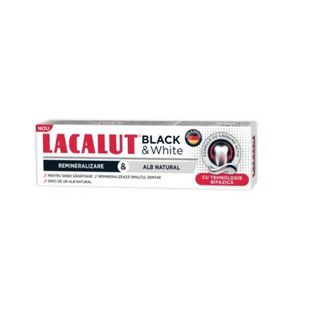 Lacalut pasta Black & White 75ml