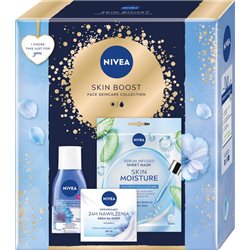 Nivea Woman Skin Boost Zestaw  Pielęgnacyjny do Twarzy