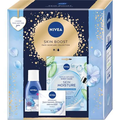 Nivea Woman Skin Boost Zestaw Pielęgnacyjny do Twarzy