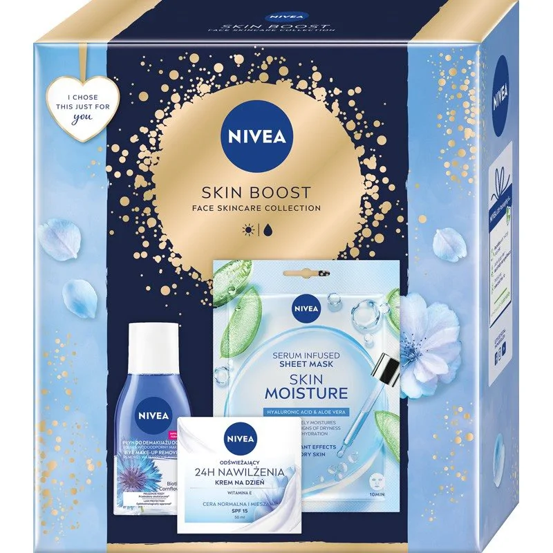 Nivea Woman Skin Boost Zestaw Pielęgnacyjny do Twarzy