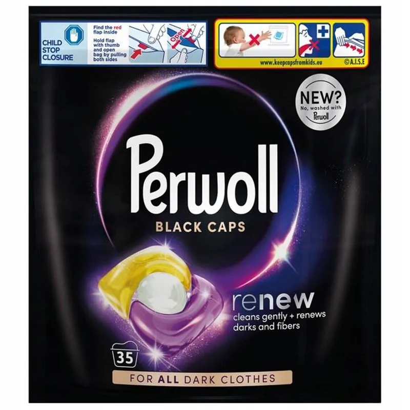 Perwoll kapsułki do prania Black 35P