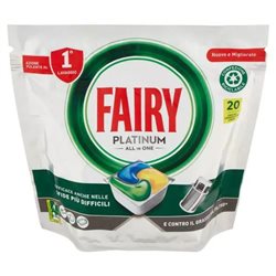 Fairy tabletki do zmywarek All in One Platinum Plus Lemon 20szt