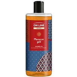 On Line Senses żel pod prysznic Moroccan Gold 500ml