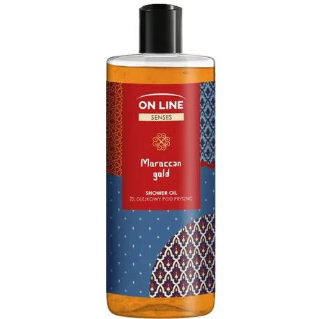 On Line Senses żel pod prysznic Moroccan Gold 500ml