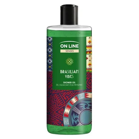 On Line Senses żel pod prysznic Brasilian Vibes 500ml