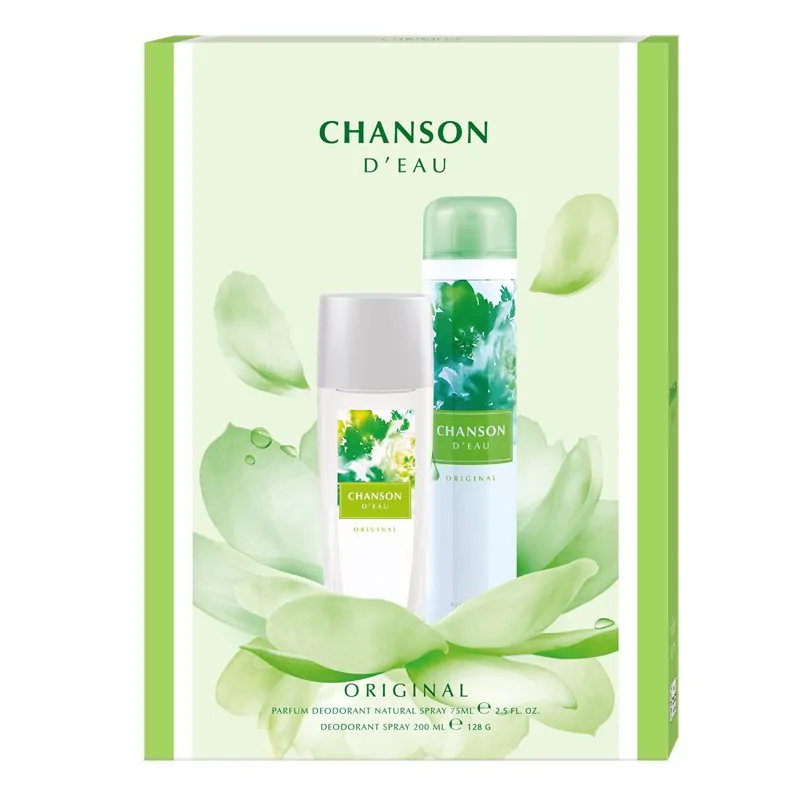 CHANSON D'EAU Damski Zestaw Dezodorant + Perfum