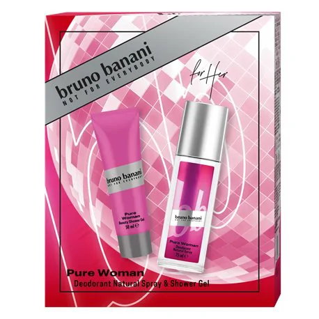 BRUNO BANANI PURE WOMAN Perfum + Żel