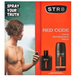 STR8 ZESTAW RED CODE Dezodorant + Woda Toaletowa