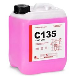 VOIGT C135  SANIT LIME 5L- bieżąca pielęgnacja powierzchni i urządzeń sanitarnych 