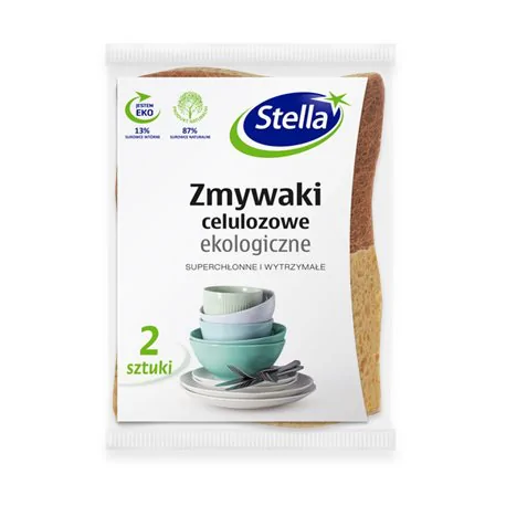 Stella Zmywaki celulozowe ekologiczne 2szt