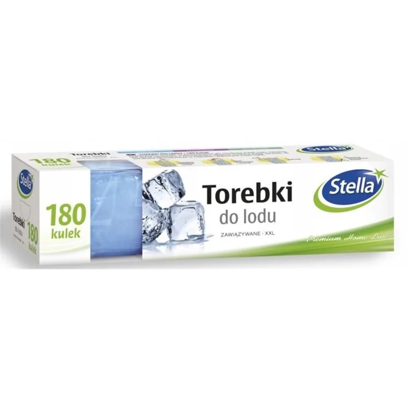 Stella torebki do lodu 180 kulek XXL