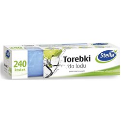 Stella torebki do lodu samozamykające się 240 kostek