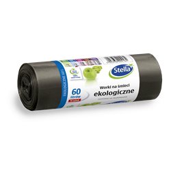 Stella worki na śmieci ekologiczne 60L 10 sztuk