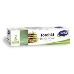 Stella torebki śniadaniowe 2L 100 sztuk