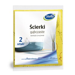 Stella ścierki gąbczaste 2 sztuki
