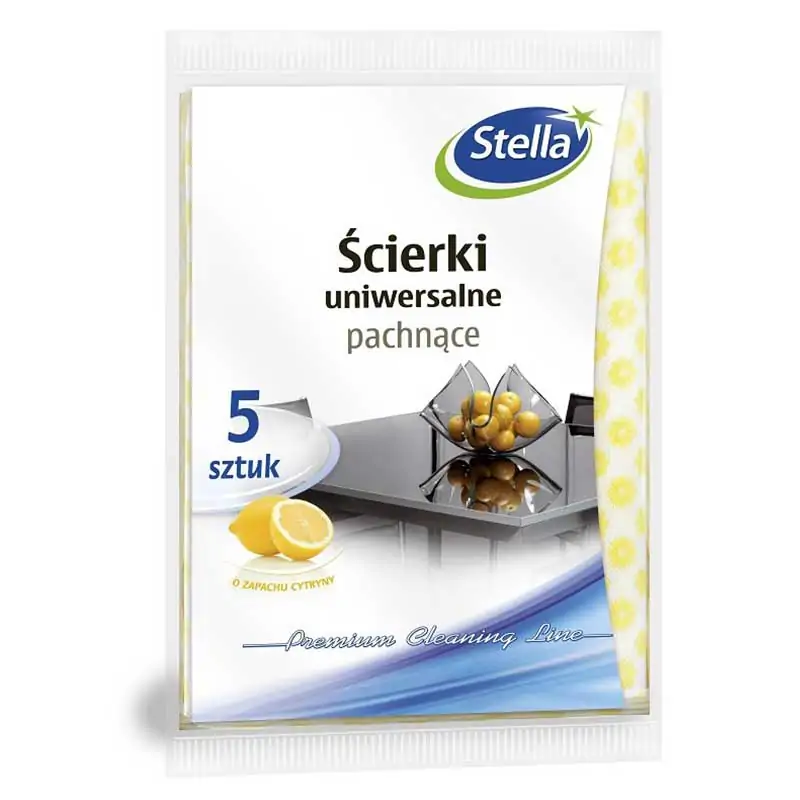 Stella ścierki uniwersalne pachnące 5 sztuk