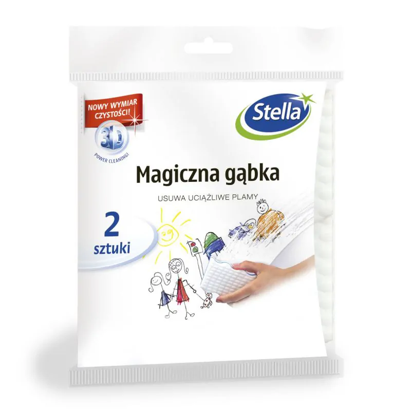 Stella magiczna gąbka 3D 2 sztuki