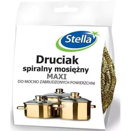 Stella druciak spiralny mosiężny Maxi