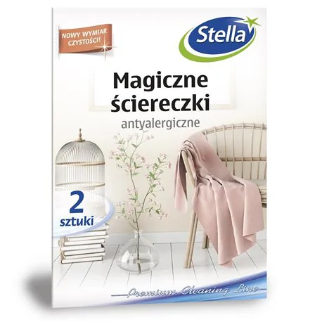 Stella magiczne ściereczki antyalergiczne 2 sztuki