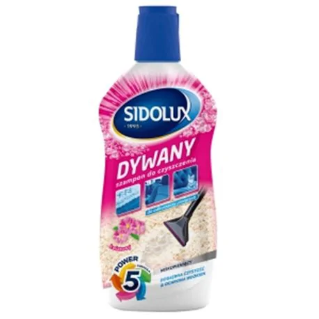 Sidolux Dywany szampon kwiatowy do odkurzaczy piorących 500ml