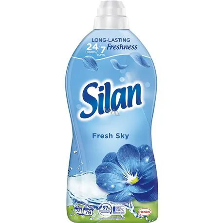 Silan Fresh Sky płyn do zmiękczania tkanin 76 prań 1672ml