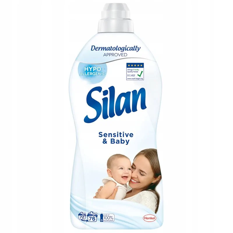 Silan Sensitive Baby płyn do płukania 76 prań 1672ml