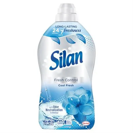 Silan Fresh Control Cool Fresh zmiękczający płyn do płukania 62 prania 1364 ml