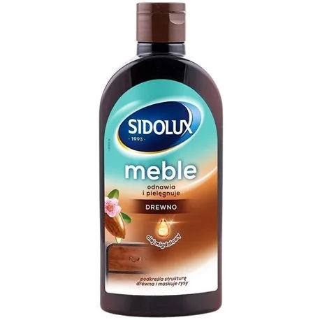 Sidolux mleczko do mebli Migdał 300ml