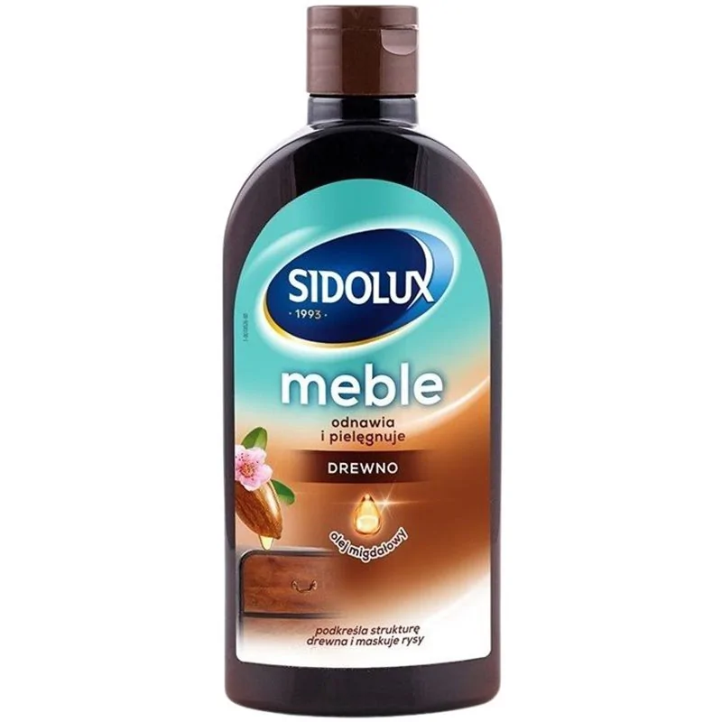 Sidolux mleczko do mebli Migdał 300ml