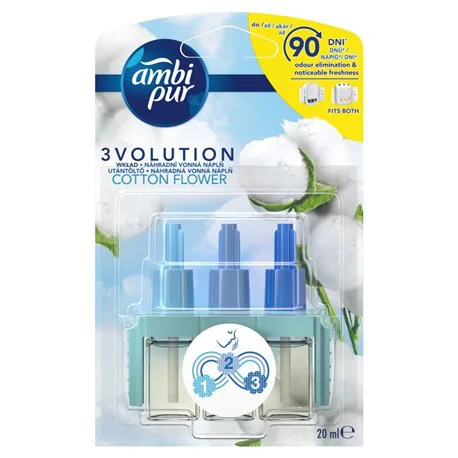 Ambi Pur wkład do elektrycznego odświeżacza powietrza Cotton Flower 20ml