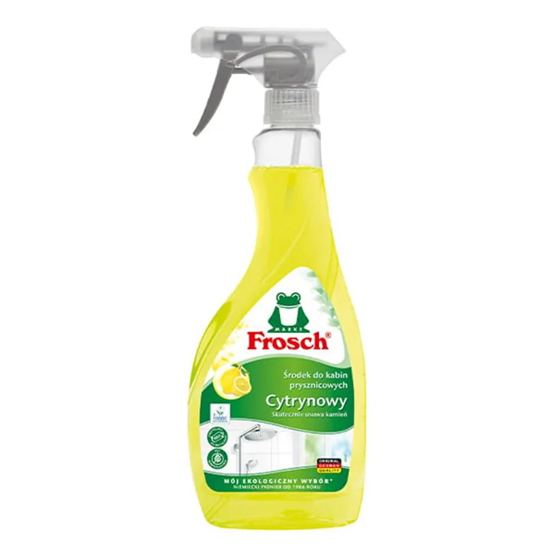 FROSCH Środek do kabin prysznicowych cytrynowy 500 ml