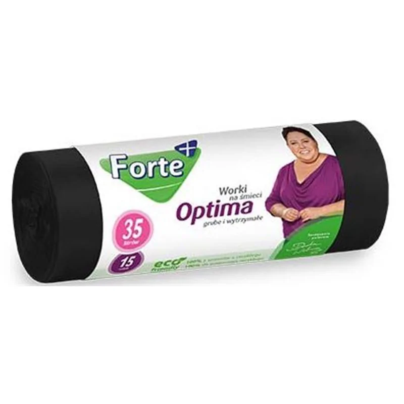 Forte+ Optima worki na śmieci LDPE 35L 15 szt.