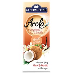 Arola zapas do odświeżacza Magiczna Szyszka Spray Kokos & Wanilia