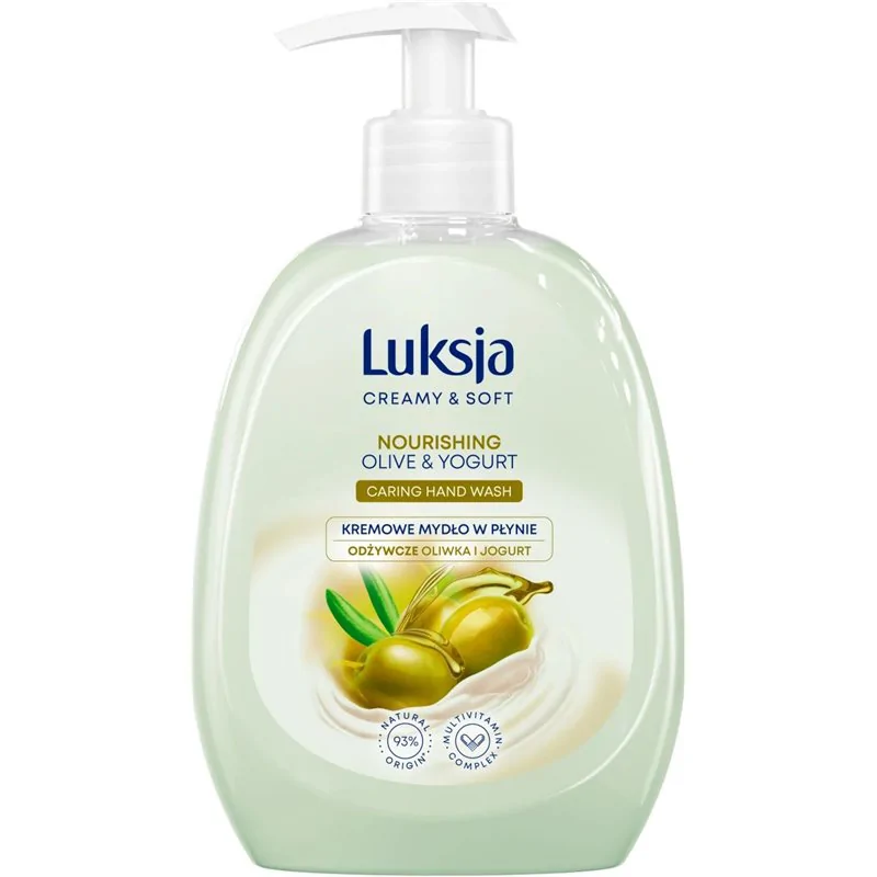 Luksja kremowe mydło w płynie Creamy & Soft Odżywcze Oliwka i Jogurt 500 ml