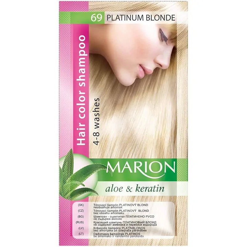 Marion szamponetka Platynowy Blond 69 szampon koloryzujący 40ml