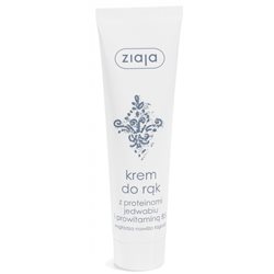 Ziaja Krem do rąk z proteinami jedwabiu i prowitaminą B5 100 ml