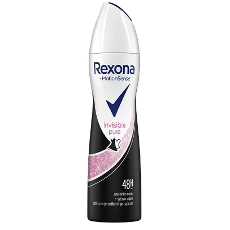 Rexona Women Invisible Pure Antyperspirant w aerozolu 150 ml