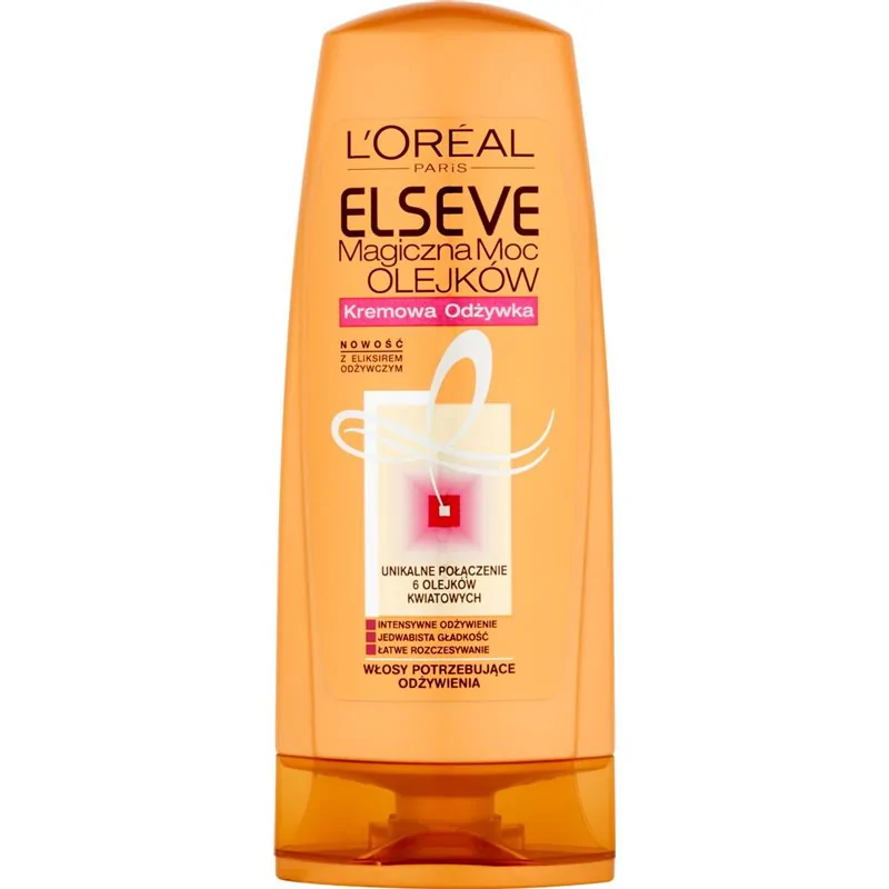 Loreal Paris Elseve Magiczna moc olejków Kremowa odżywka do włosów suchych 200 ml