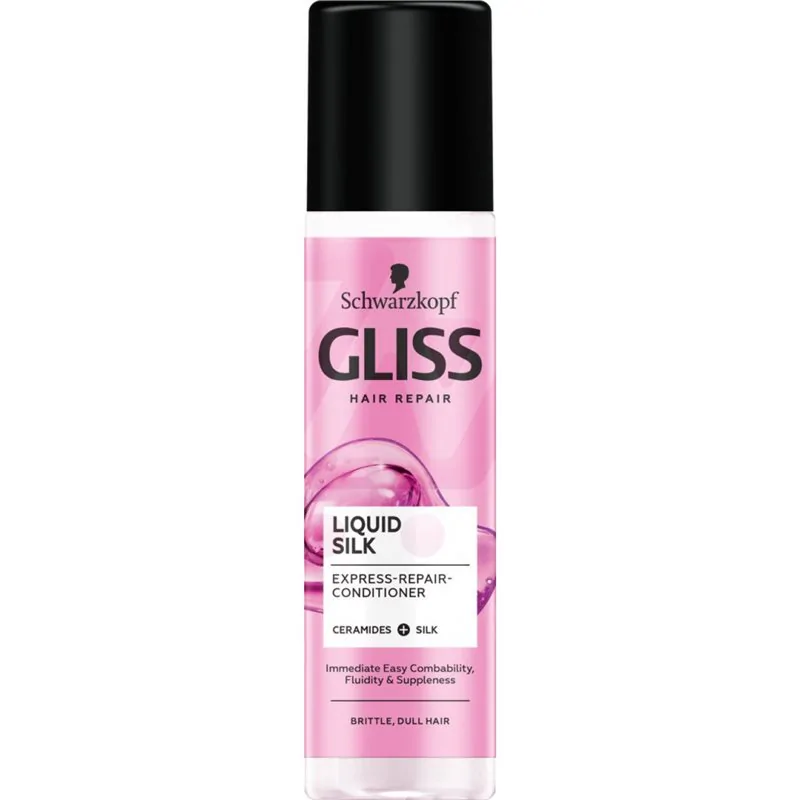 Gliss Kur Liquid Silk Ekspresowa odżywka regeneracyjna 200 ml