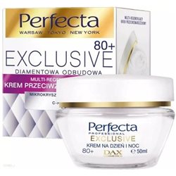Perfecta Exclusive Krem Silnie Przeciwzmarszczkowy 80+ na dzień i noc