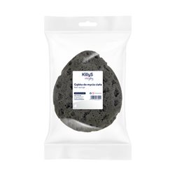 Inter-vion gąbka do mycia ciała z węglem aktywnym 417122