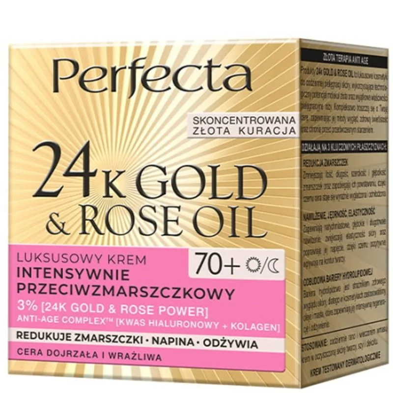 Perfecta Gold&Rose krem 70+