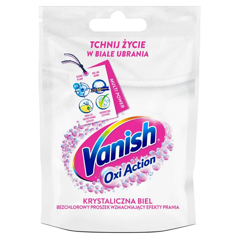 Vanish Gold Oxi Action Odplamiacz do białych tkanin w proszku 30 g