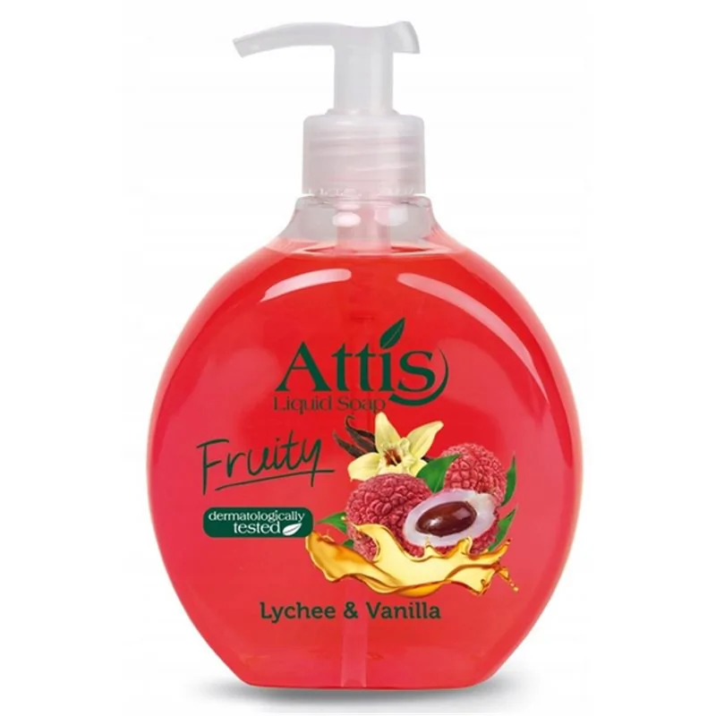 Attis mydło w płynie Lychee & Vanilla 500ml