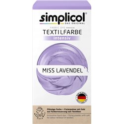 Simplicol barwnik do tkanin intensywny lawendowy 560g